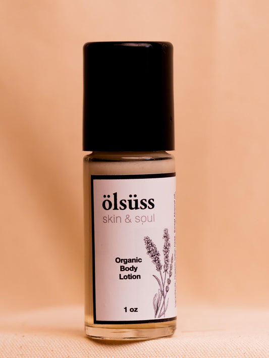 Organic Body Lotion Travel Size