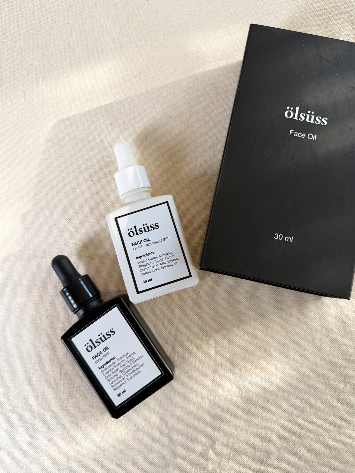 Face Oil Duo - Day and Night